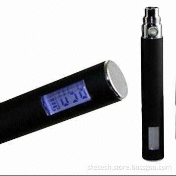 Smart Charger for 1,400mAh E-Cigarettes, Battery Can Be Recharged 300 Times, with LCD Display